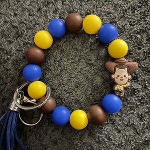 Colorful Beaded Keychain wristlet